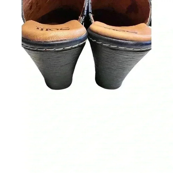 Women’s Sofft Leather Mules Slip-Ons•Dark Blue•Size 8•Genuine Leather•Like New• - Picture 7 of 14